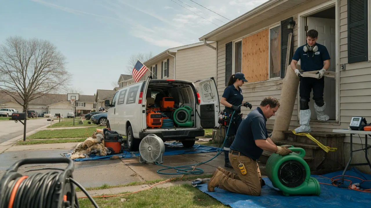 Water Damage Restoration in Moorhead, MN near me